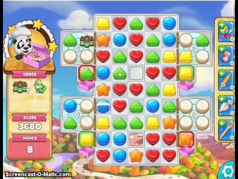 Level 722 Cookie Jam (no boosters)