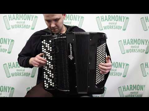 Jupiter Lux Button Accordion 120 Bass 5 Row Concert Bayan B Griff Double Cassotto Converter Free Bass and Stradella, 2691 image 22
