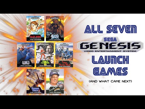 A Look at All 7 Sega Genesis Launch Games
