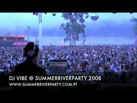 DJ Vibe Summer River Party 2008, Sra da Ribeira    Sta. Comba Dão.flv