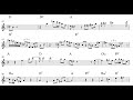 Zoot Sims - Lady Be Good Transcription in Bb