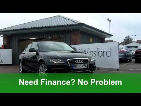 USED AUDI A4 DIESEL SALOON (2008) 2.0 TDI 143 SE 4DR - DV08UPL