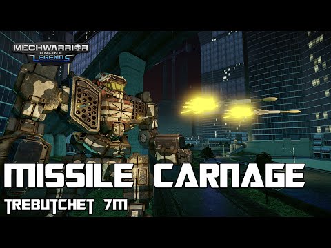 This Mech Is Loaded With Missile Launchers - Trebutchet 7M | Mechwarrior Online