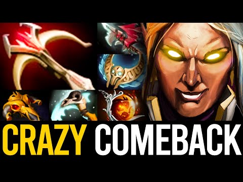 DAEDALUS INVOKER!! CRAZY MEGA CREEP COMEBACK GAME | Dota 2 Invoker