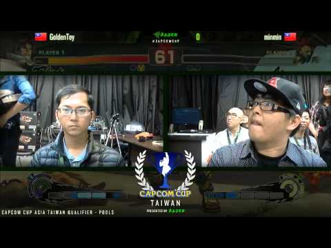 SSF4AE GoldenToy vs Minmin  - CAPCOM-Cup Asia Taiwan Qualifiers