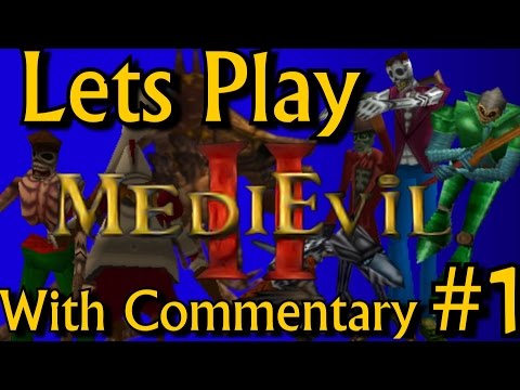 PS1: Lets Play MediEvil 2 - Pt 1 of 11 NTSC ("Here we go again")