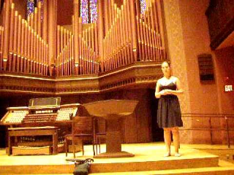 Ave Maria (Gounod version) a capella by Jessica Dean