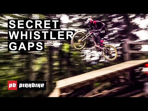 Hitting Secret Gaps in Whistler Bike Park with Local Pros Video