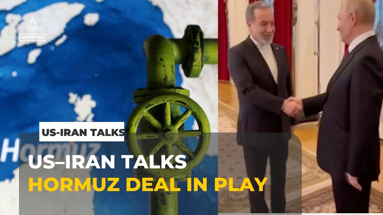 US–Iran talks under review as Strait of Hormuz proposal emerges