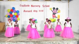Chinna Chinna Aasai song dance Capitanio Nursery S