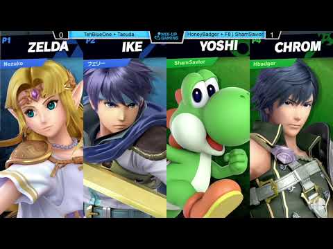 Taeuda+TehBlueOne vs HoneyBadger+F8|ShamSavior - Smash On The Harbour 101 12/01/2020