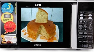 Perfect cake in ifb oven | How to make cake in ifb microwave oven | cake in convection mode