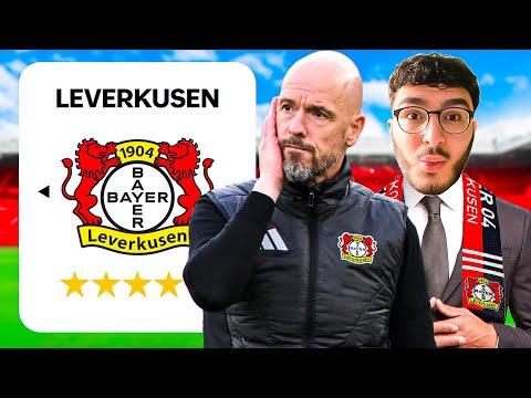 LEVERKUSEN-Wiederaufbau in 1 STUNDE MIT ERIK TEN HAG!
