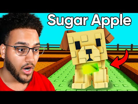 I Used Only Seeds My Golden Lab Dig up in Grow a Garden!