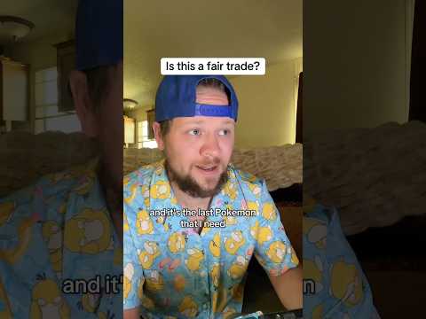 Would you consider this a fair Pokemon trade? #pokemon #legendarypokeman