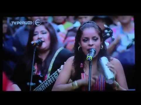 MIX CUMBIAS DEL ANDE  Las Chicas Del Sol DOMINGOS DE FIESTA TV PERÚ HD