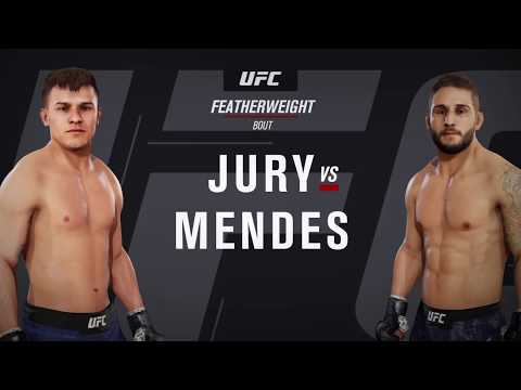UFC 3 Gameplay - Jury Vs. Mendes