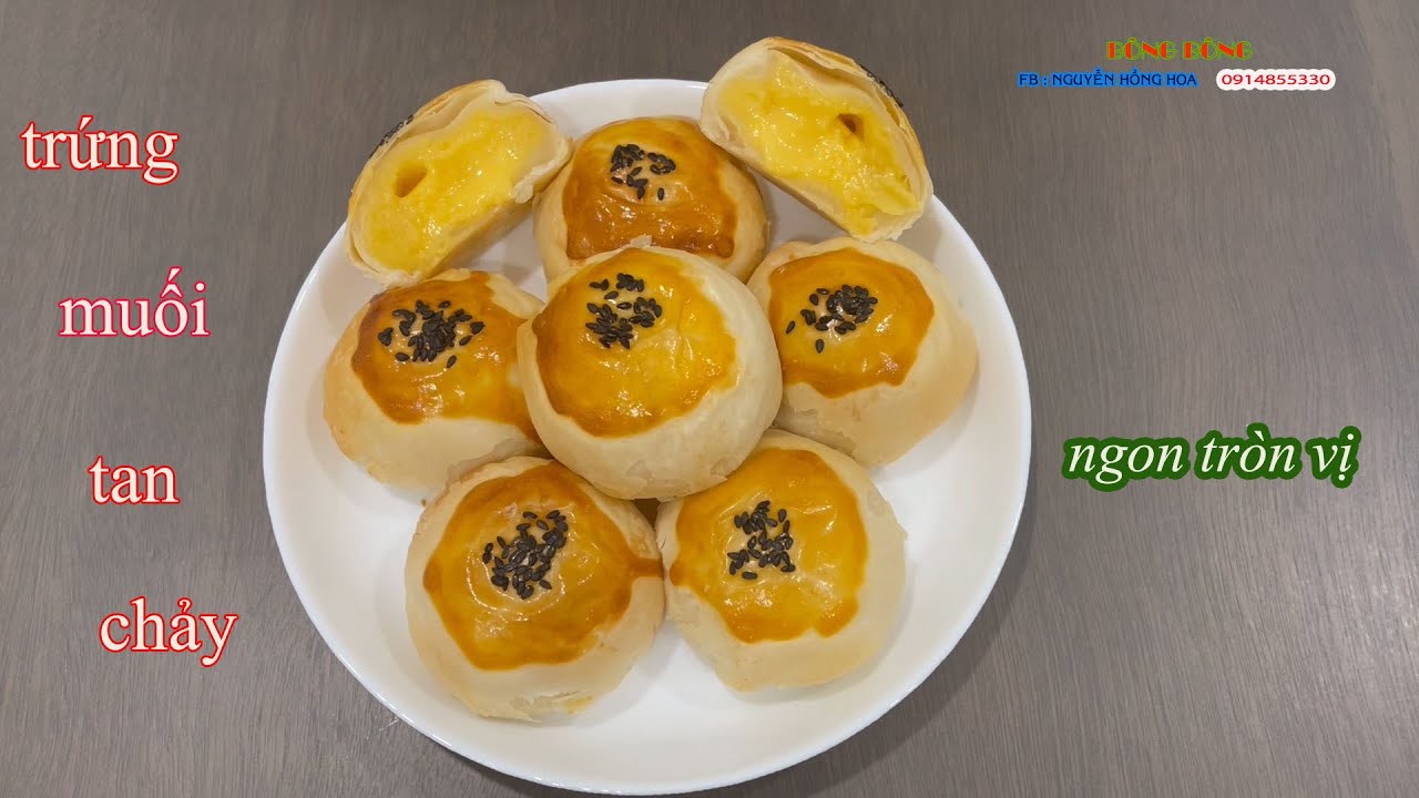 Video Review Bánh Trung Thu Ngàn Lớp Lava Trứng Muối