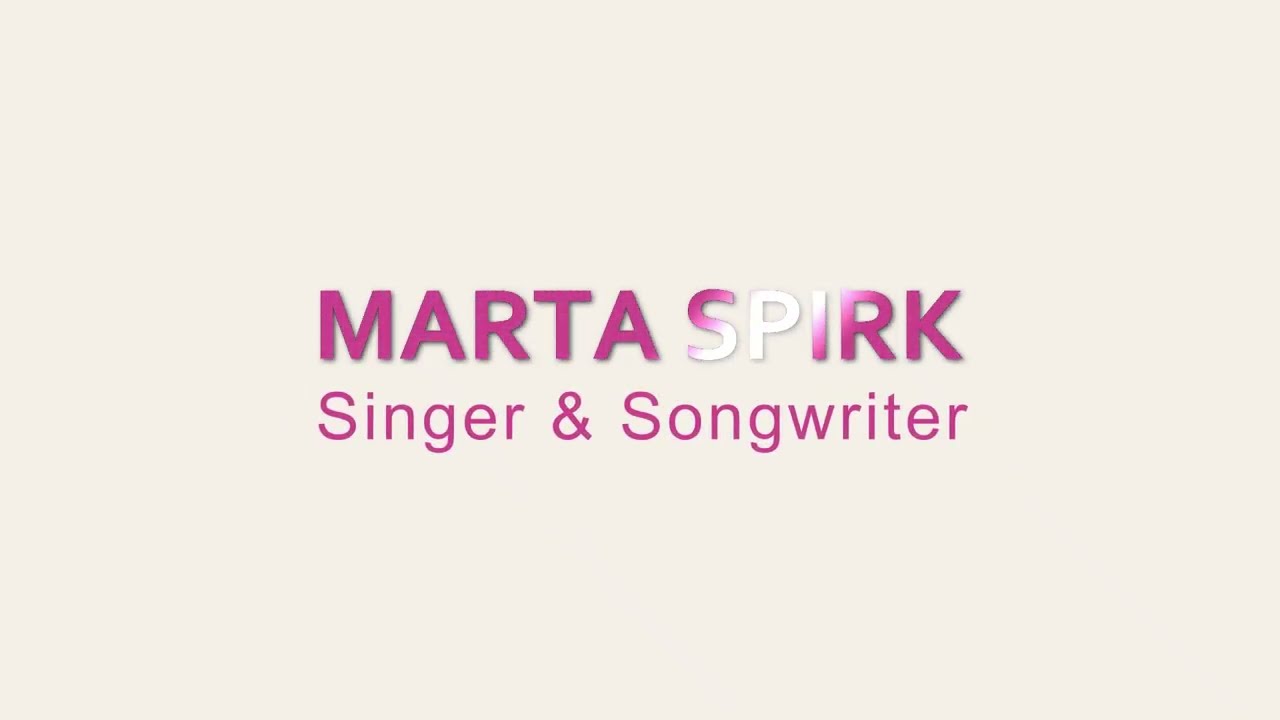 Promotional video thumbnail 1 for Marta Spirk