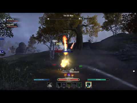 Solo and 2 Man Outnumbered Stamina Sorcerer ESO Elsweyr