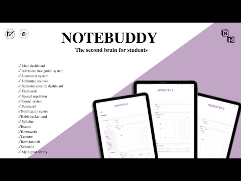 Notebuddy: Second Brain for students | Prototion