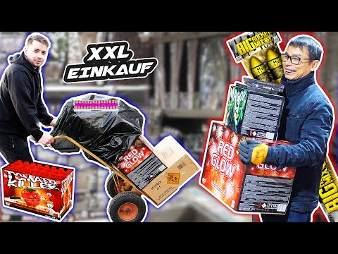 🐉🔥 ZWEITER EINKAUF auf dem ASIA DRAGON BAZAR 😍 Feuerwerk Einkaufstour 2023 🧨💥