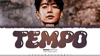 Download lagu MINHO (SHINee) 'TEMPO' Lyrics (민호 TEMPO 가사) [Color Coded Han_Rom_Eng] | ShadowByYoongi mp3