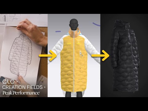 From Sketch to Reality: Watch How Creation Fields Uses CLO to Create Stunning 3D Samples