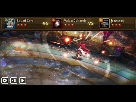 G3 SIEGE (EU S4): Squad Zero vs ValaarDohaeris vs [Endless] (Summoners War)