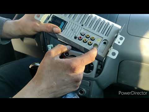 how to install an aftermarket 2 din 7 inch touch screen stereo to replace your old 1 din stereo Easy