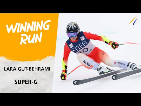 Lara Gut-Behrami delivers perfect run to win her 6th SG globe | FIS Alpine World Cup 24-25