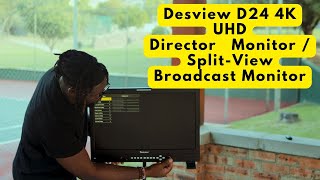 Unboxing Desview D24 4K UHD Monitor | Director Monitor | Split-View Broadcast Monitor