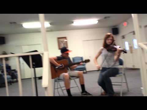 Emmy & Sean First Gig -- 49 Cats in a Rain Barrel