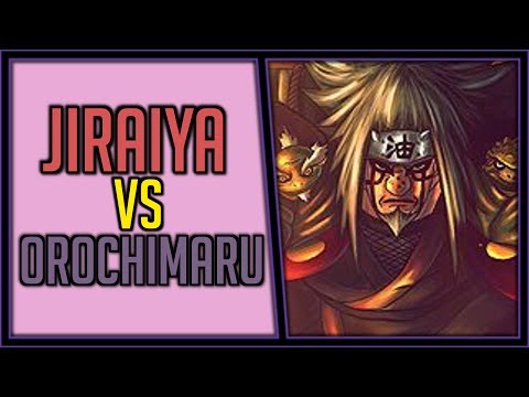 Jiraiya VS Orochimaru