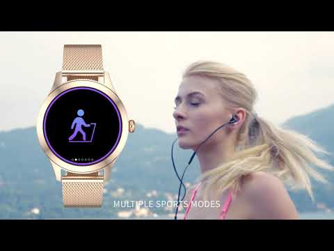 Smart Watch KW10 Pro Elegant Metal Strap 1.09inch Full Touch ScreenPK Reloj Inteligente KW10