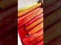 Let’s make roasted rhubarb! 🤤 #rhubarb #shorts