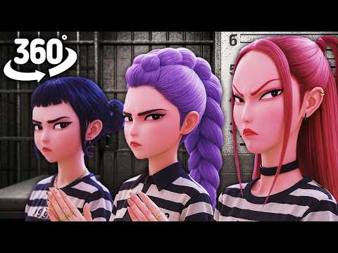 Huntrix in Prison! - Kpop Demon Hunters | 360° VR