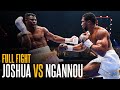 Joshua Vs Ngannou FULL FIGHT AJ Delivers BRUTAL Second Round Knockout