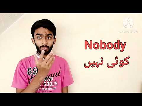 (Pronouns) In Pakistan Sign Language