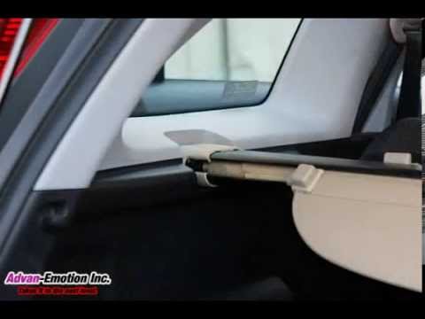2010 Honda CRV Cargo cover and cargo shelf install , www.Advan-Emotion.com