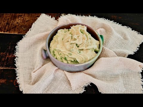 Champ (Irish Mashed Potato with Green Onion)