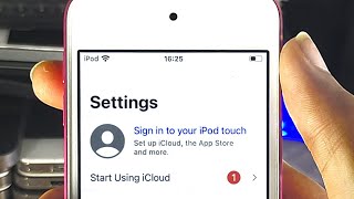 How To Sign Into the iCloud on all iPod Touch models | Full Tutorial
