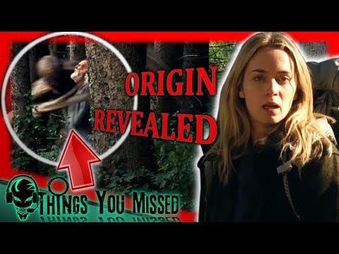 32 Things You Missed In A Quiet Place (2018) + Creature Origin Revealed Video