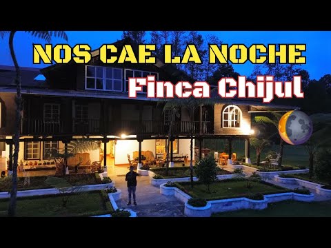 NOS AGARRÓ LA NOCHE EN TIERRAS DE  CHAMELCO ALTA VERAPAZ Finca Chijul- Guate /ALTA VERAPAZ EN MOTO