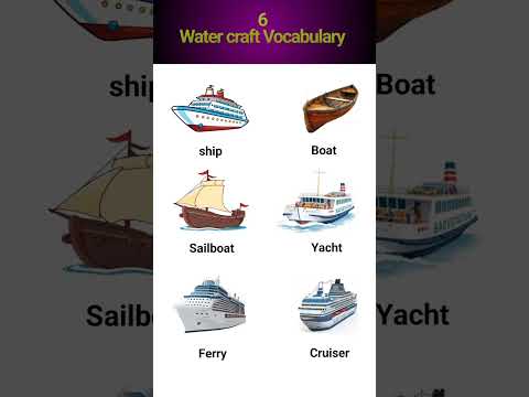 ✨ “6 Essential Water Transport Words You Must Know!” ✨