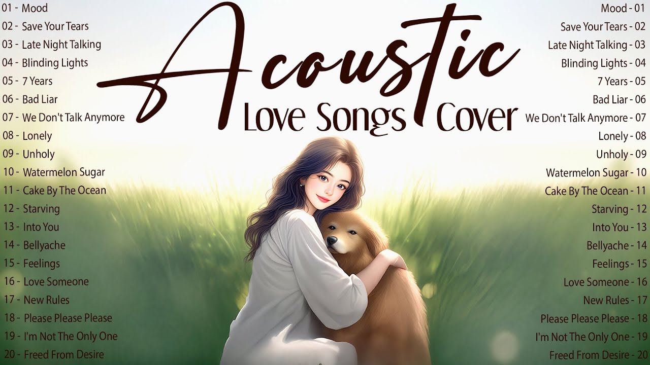 Romantic Acoustic Songs 2025 – English Songs with Lyrics 2025 for Sweet Love Vibes