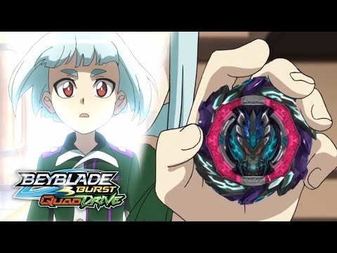 Bashara makes Roar Balkesh BEYBLADE BURST QUADDRIVE EPISODE 7 Flipping the Script Belfyre vs. Fafnir