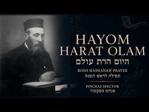 Hayom Harat Olam | Rosh Hashanah Prayer Melody by Pinchas Spector