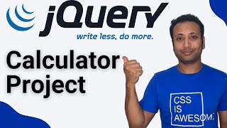jQuery Bangla Tutorial 9 :  A calculator using HTML, CSS, jQuery