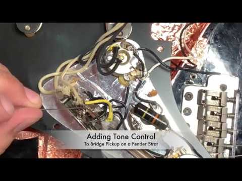 Adding Tone Control to Bridge Pickup on Fender Strat